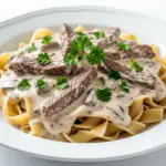 30-Minute Beef Stroganoff - featured image