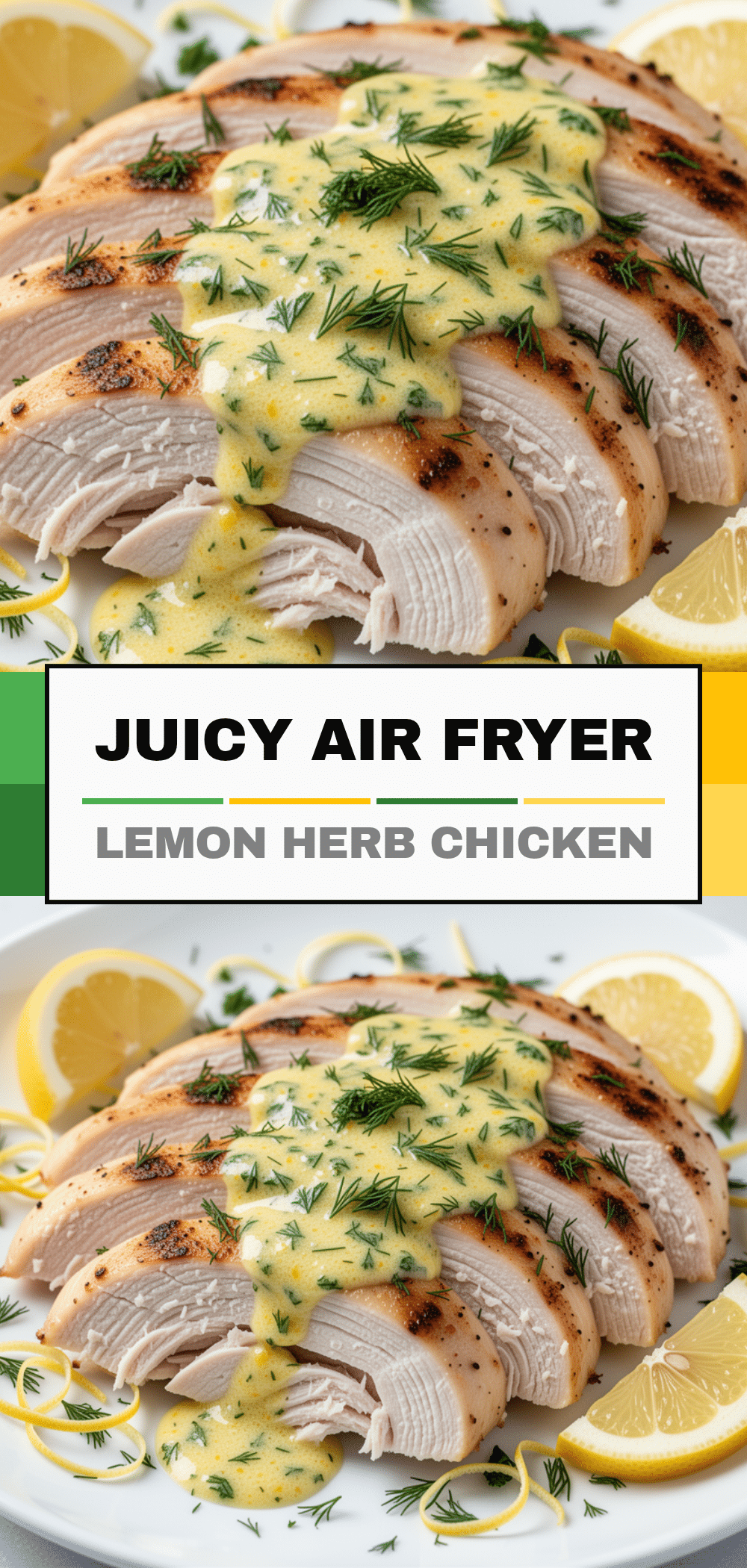 Air Fryer Chicken Breast: Easy Juicy Lemon Herb Dinner 5 air fryer chicken breast recipe