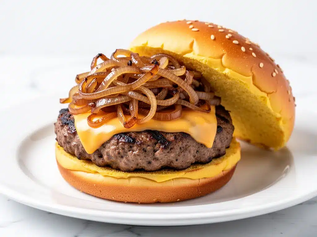 All-American Cheeseburgers: Best Easy Labor Day Grilling Recipe 4 All-American Cheeseburger preparation steps