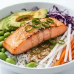 Asian Salmon Bowls - featured image