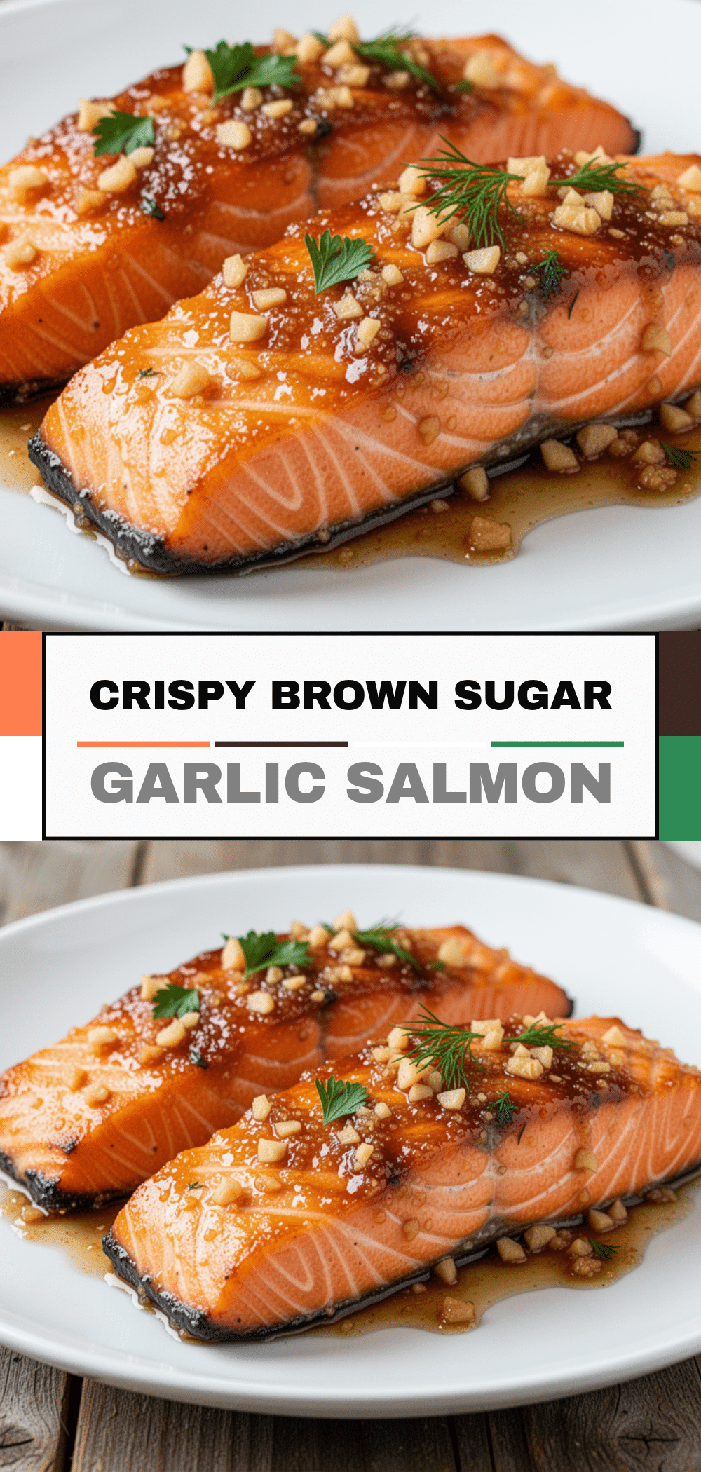 Baked Salmon Fillets: Easy 20-Minute Brown Sugar Garlic Dinner 5 Baked Salmon Fillets with Brown Sugar Garlic Glaze recipe
