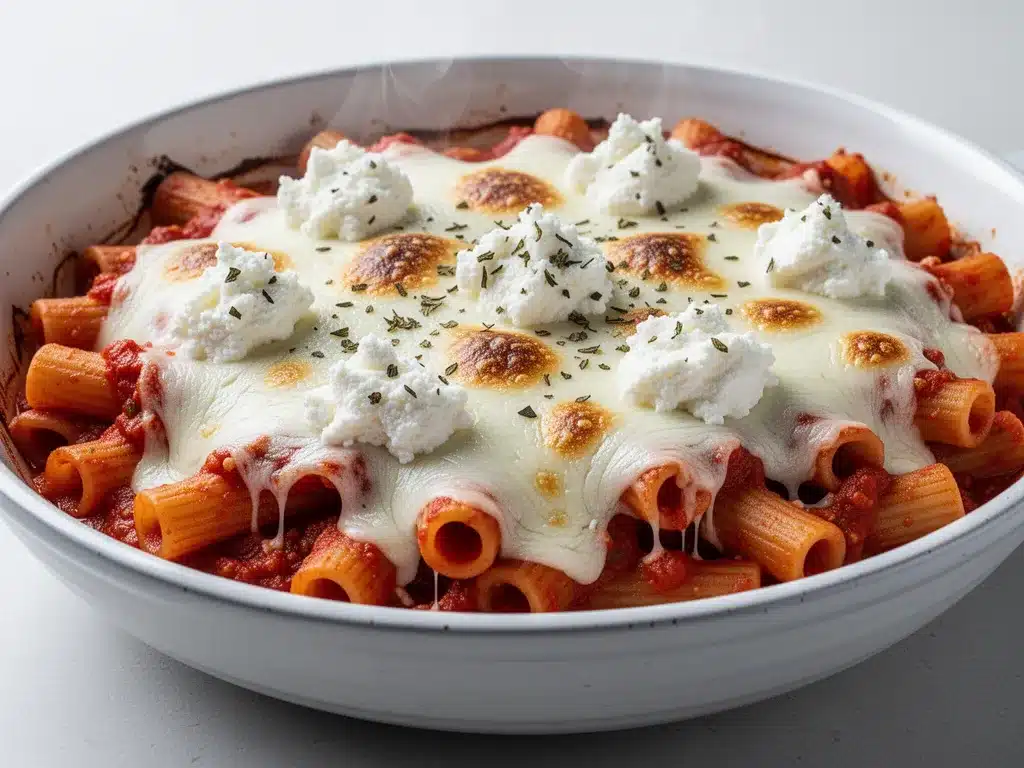 Baked Ziti Casserole with Ricotta: Easy Weeknight Dinner 4 Baked Ziti Casserole with Ricotta preparation steps