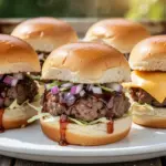 BBQ ground beef sliders - featured image