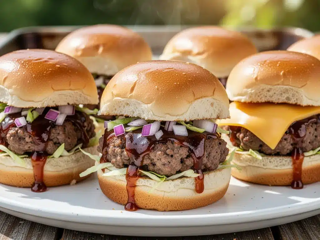 Best BBQ Ground Beef Sliders: 15-Min Easy Party Food 4 BBQ ground beef sliders preparation steps