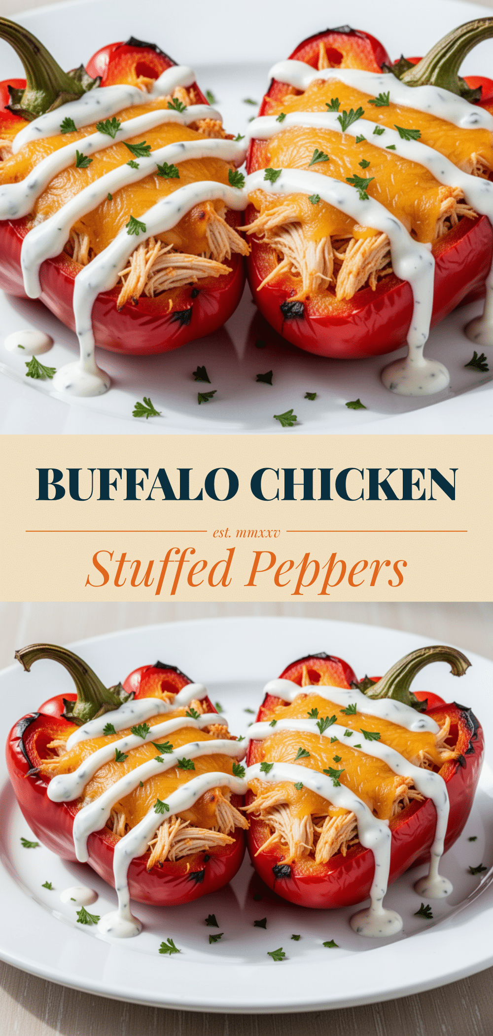 Buffalo Chicken Stuffed Peppers: 5-Step Spicy Dinner 5 buffalo chicken stuffed peppers recipe