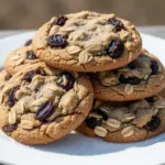 chewy oatmeal raisin cookies - featured image
