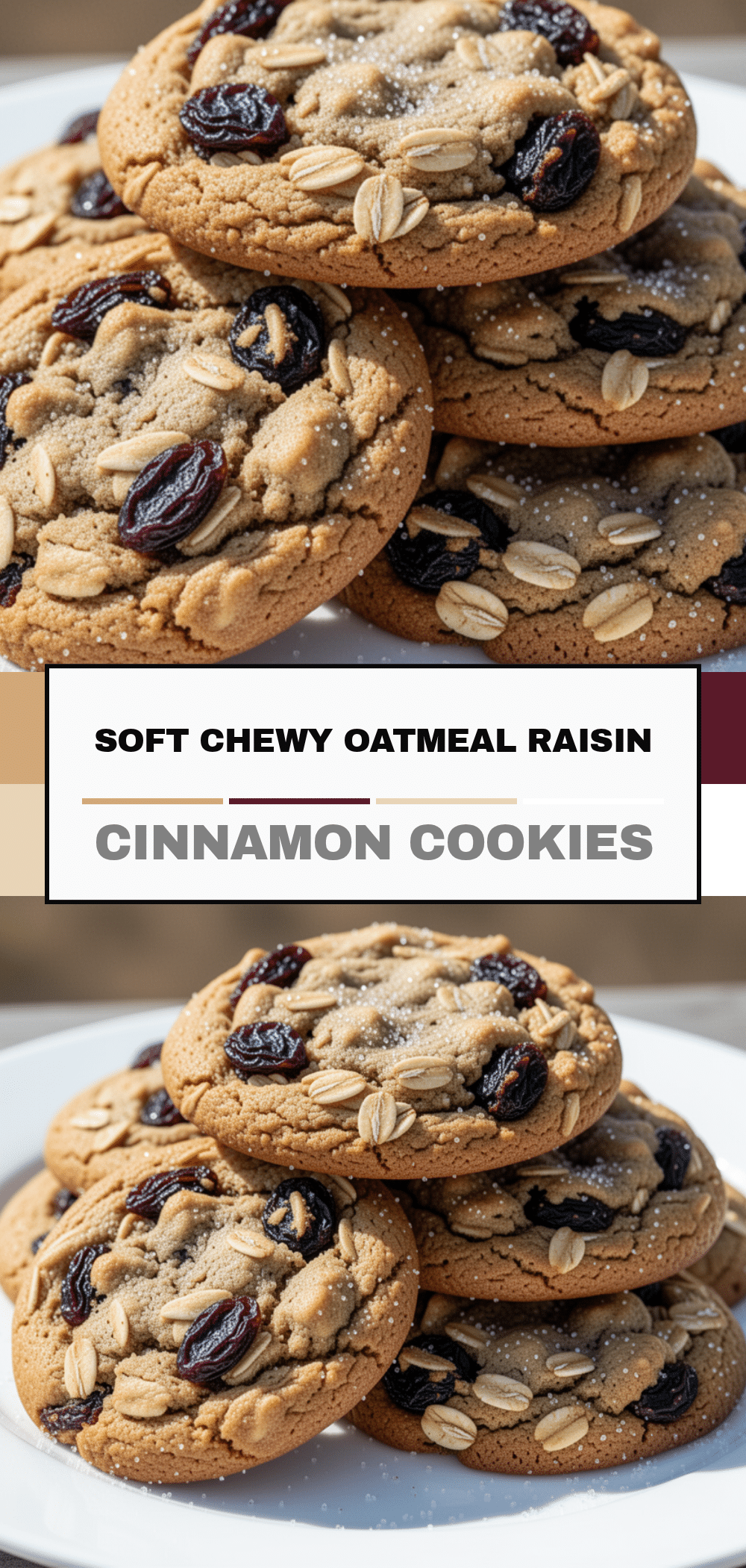 Chewy Oatmeal Raisin Cookies: 10 Easy Homemade Dessert 5 chewy oatmeal raisin cookies recipe