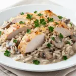 chicken and rice casserole - featured image