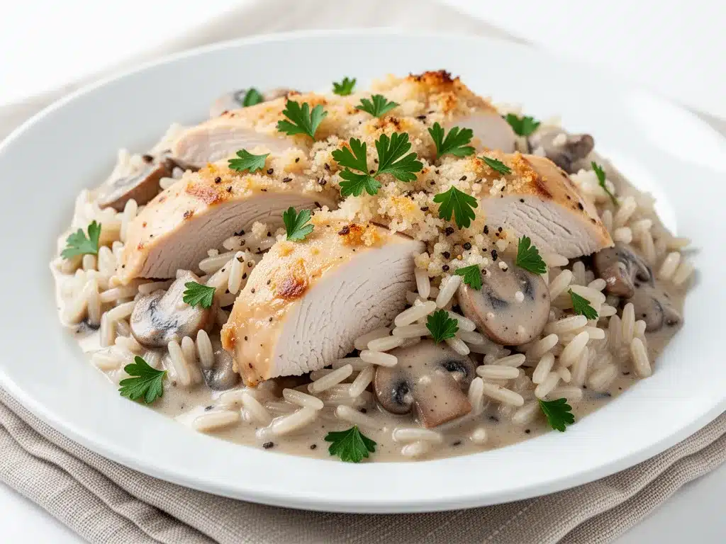 Chicken and Rice Casserole: Easy Weeknight Dinner 4 chicken and rice casserole preparation steps