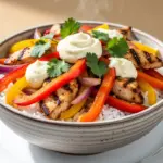 Chicken Fajita Bowls - featured image