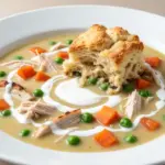 chicken pot pie soup - featured image