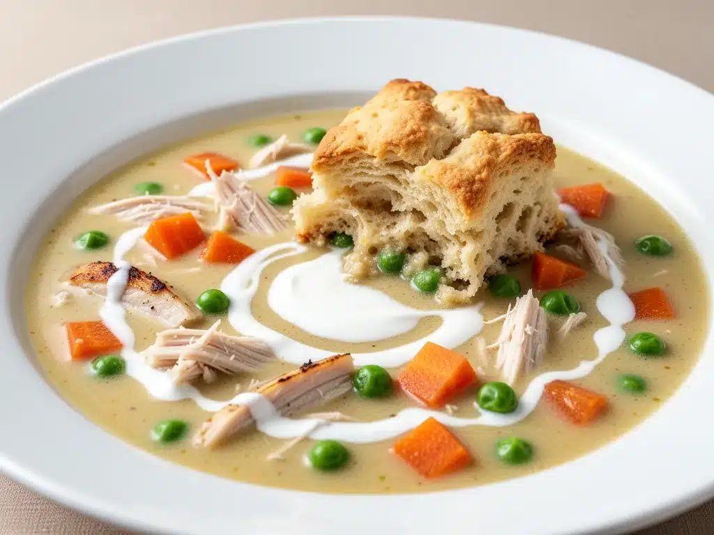 Chicken Pot Pie Soup: Best Easy 30-Minute Comfort Dinner 4 chicken pot pie soup preparation steps