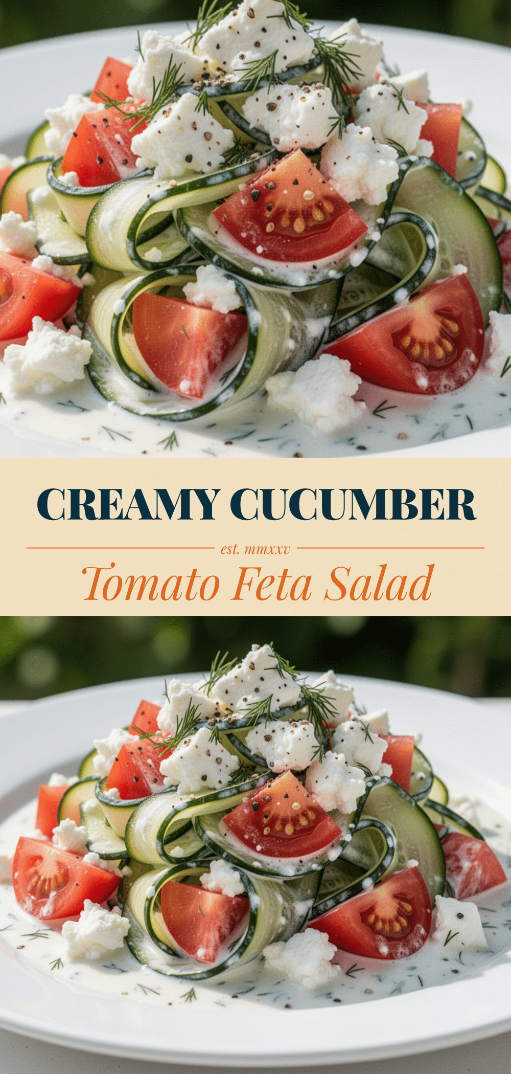 Creamy Cucumber Tomato Feta Salad: Easy 5-Min Side 5 creamy cucumber tomato feta salad recipe