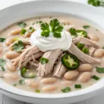 crockpot white chicken chili - featured image