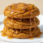 fall spiced pumpkin cookies - featured image
