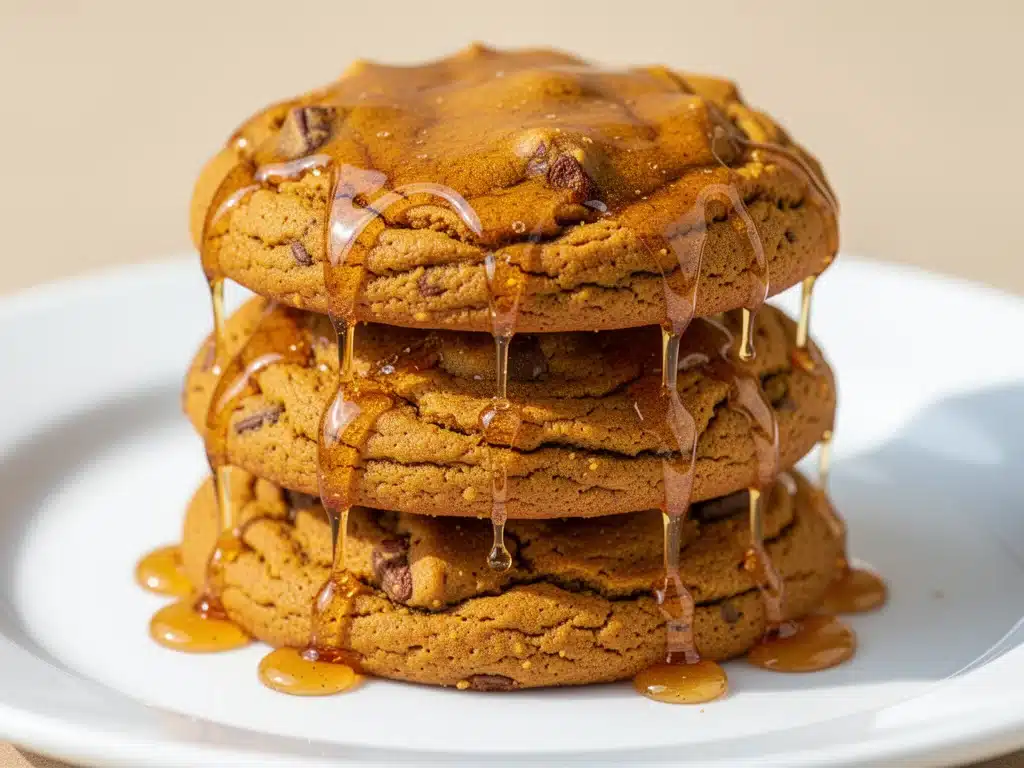 fall spiced pumpkin cookies - featured image