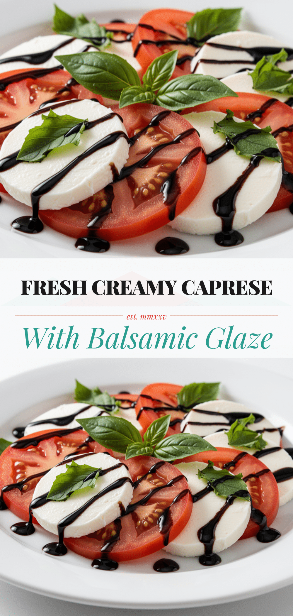 Fresh Caprese Salad: 5 Min Easy Summer Appetizer 5 Fresh Caprese Salad recipe