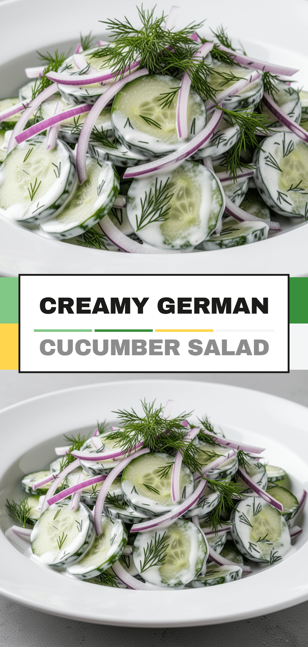 German Cucumber Salad: Creamy Dill Side Dish 5 German cucumber salad recipe