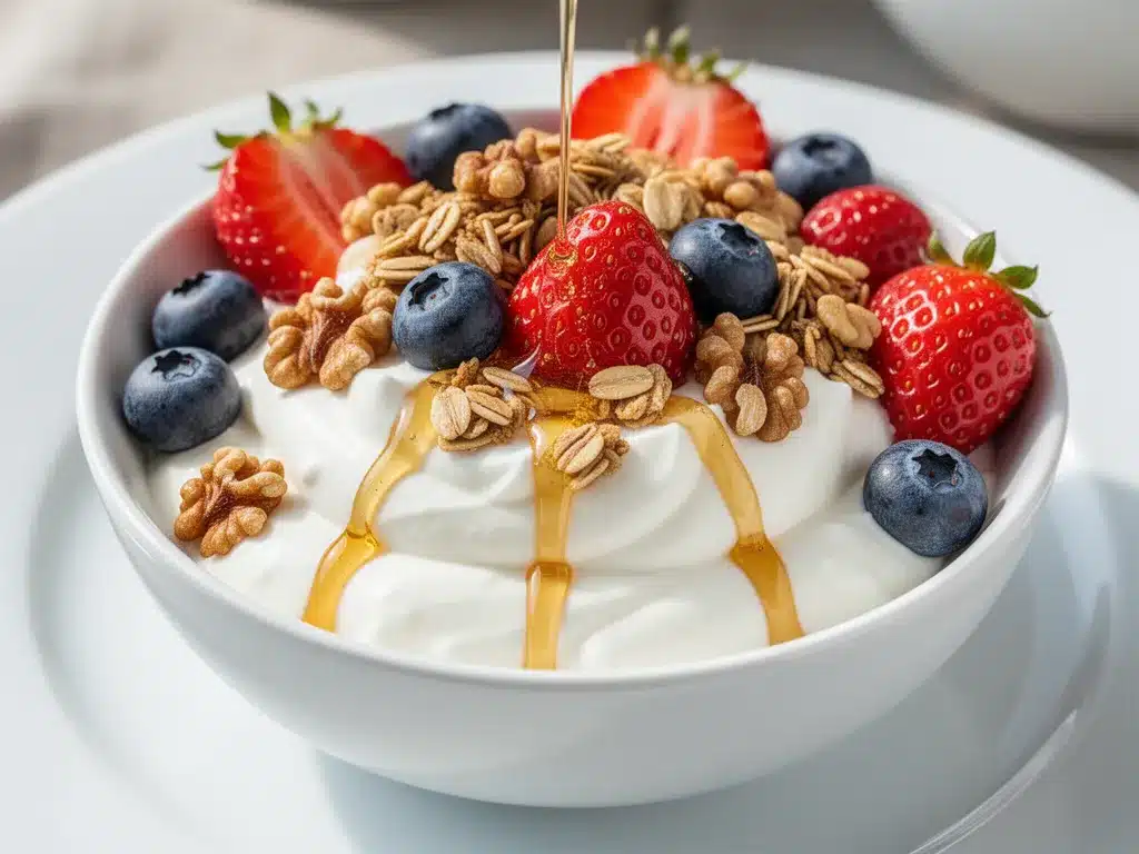 Greek Yogurt Breakfast Bowls: 5 Easy High Protein Meal Prep 4 Greek Yogurt Breakfast Bowls preparation steps