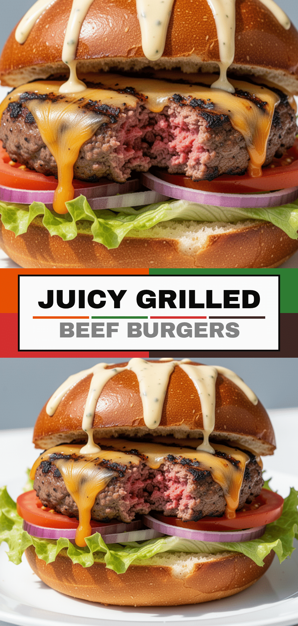 Grilled Ground Beef Burgers with Smoked Gouda: Best BBQ Recipe 5 grilled ground beef burgers with smoked gouda recipe