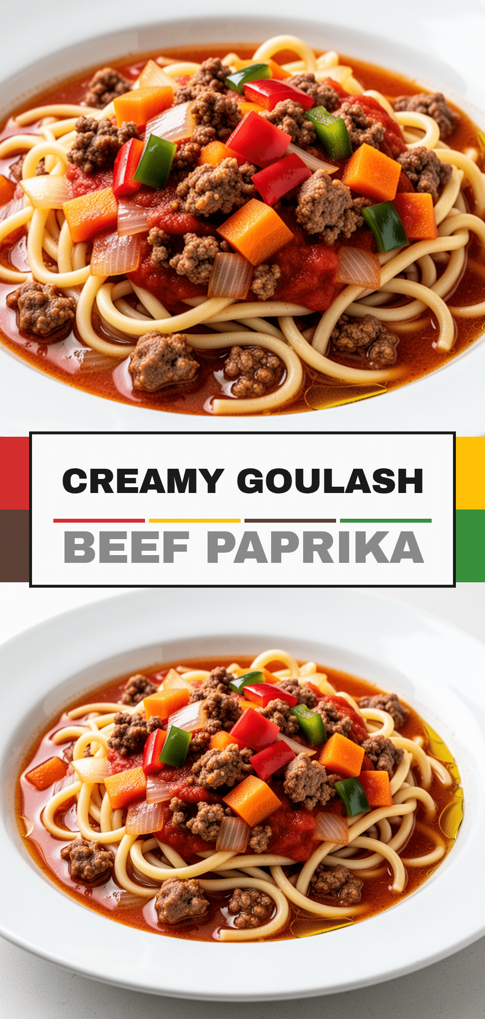 Ground Beef Goulash with Egg Noodles: Easy 30-Minute Weeknight Dinner 5 Ground Beef Goulash with Egg Noodles recipe
