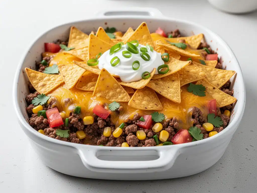 Home 2 Ground Beef Taco Casserole - featured image