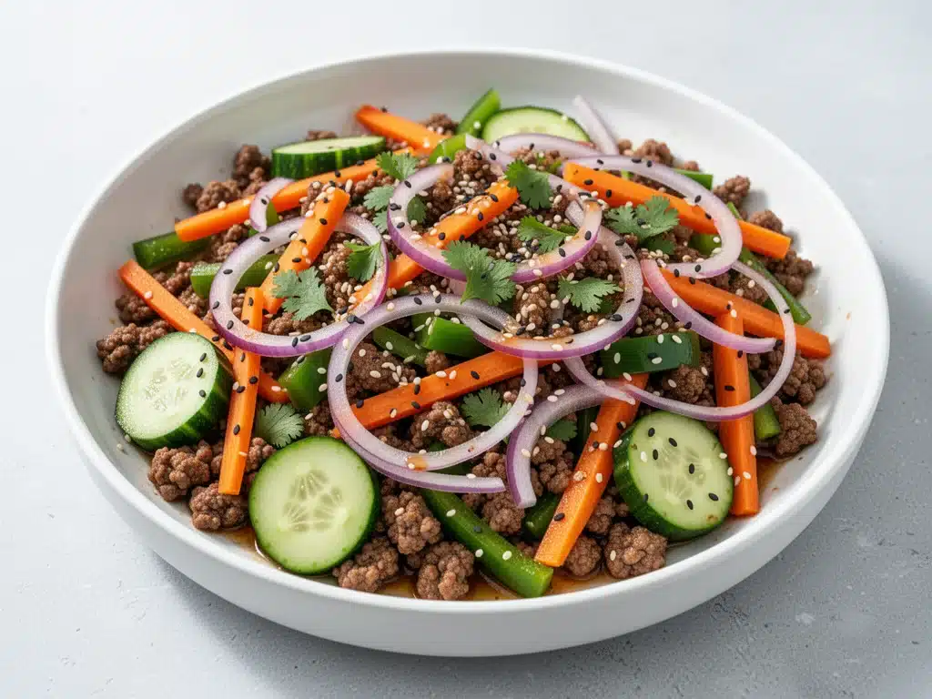 ground beef taco skillet - featured image