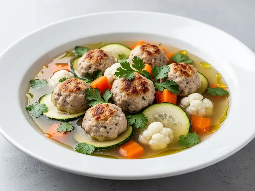 Healthy Turkey Meatball Soup: Easy 30-Minute High Protein Comfort 4 healthy turkey meatball soup preparation steps