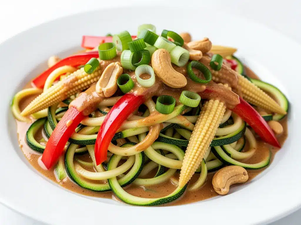 Healthy Zucchini Noodle Stir Fry: Quick 15 Min Dinner 4 healthy zucchini noodle stir fry preparation steps