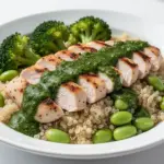 High Protein Chicken and Quinoa Power Bowls - featured image