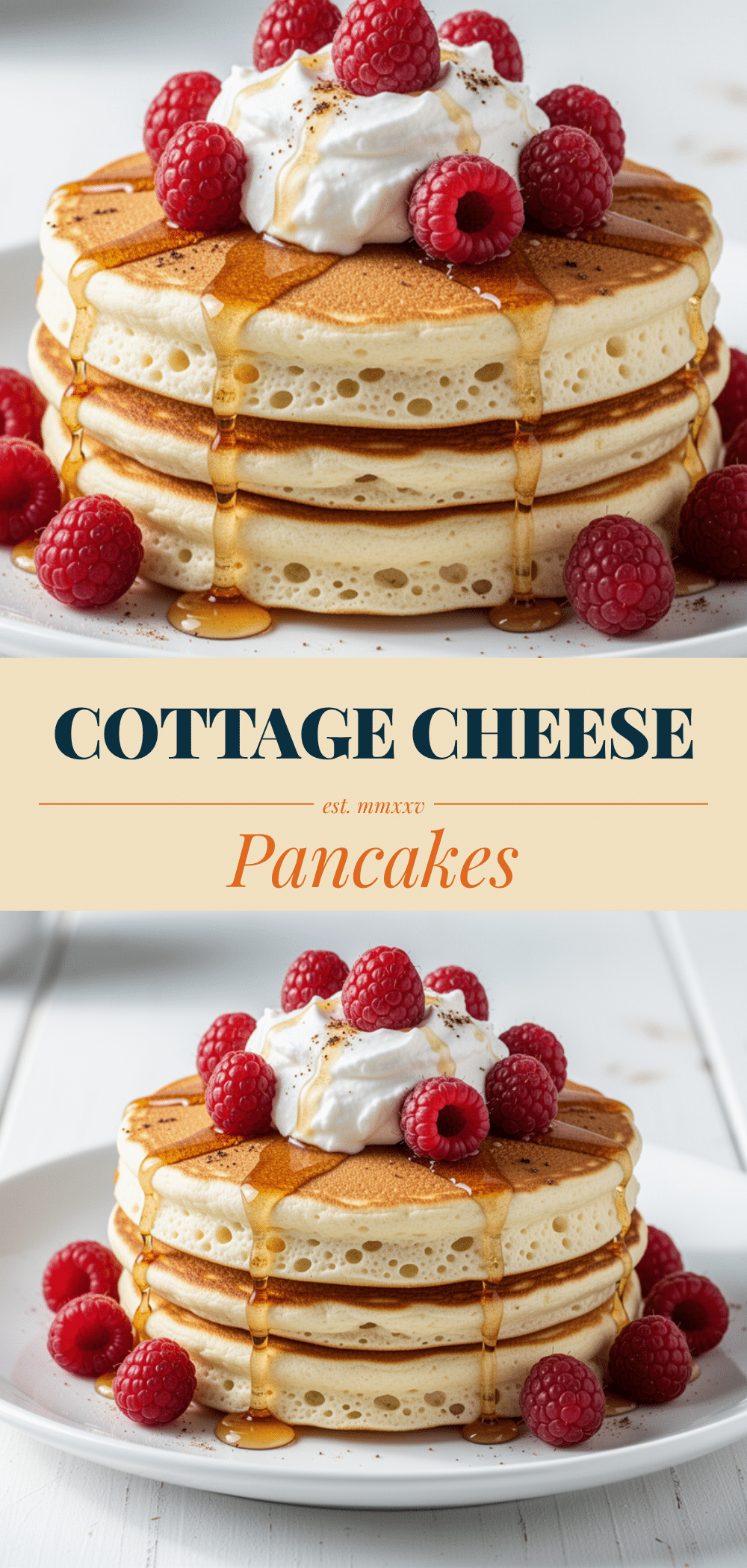 High Protein Cottage Cheese Pancakes: Best 5-Ingredient Breakfast 5 high protein cottage cheese pancakes recipe