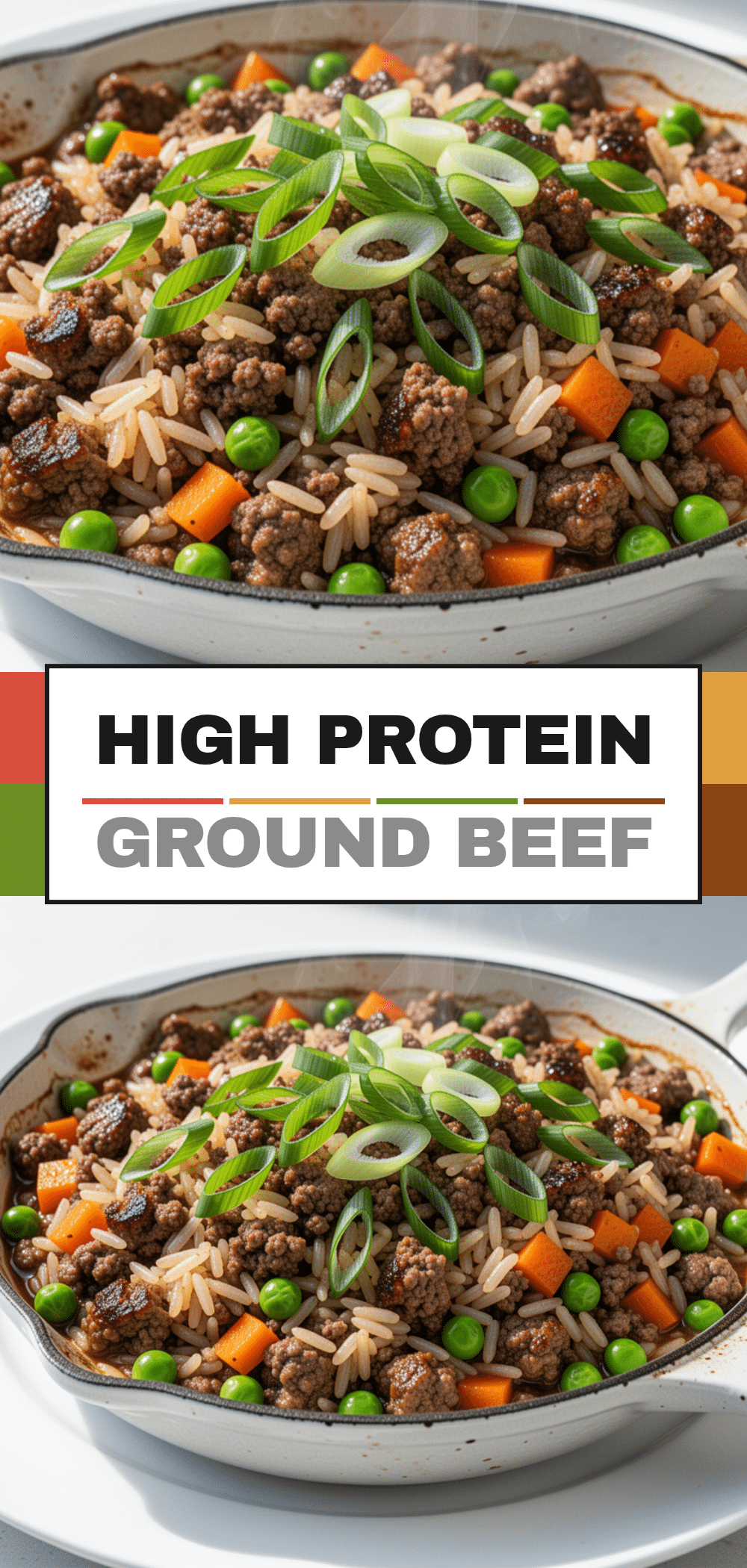 High Protein Ground Beef and Rice Skillet 5 High Protein Ground Beef and Rice Skillet recipe