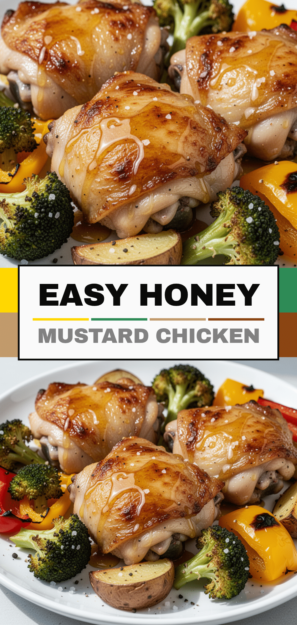 Honey Mustard Sheet Pan Chicken: Best Easy Weeknight Dinner 5 honey mustard sheet pan chicken recipe