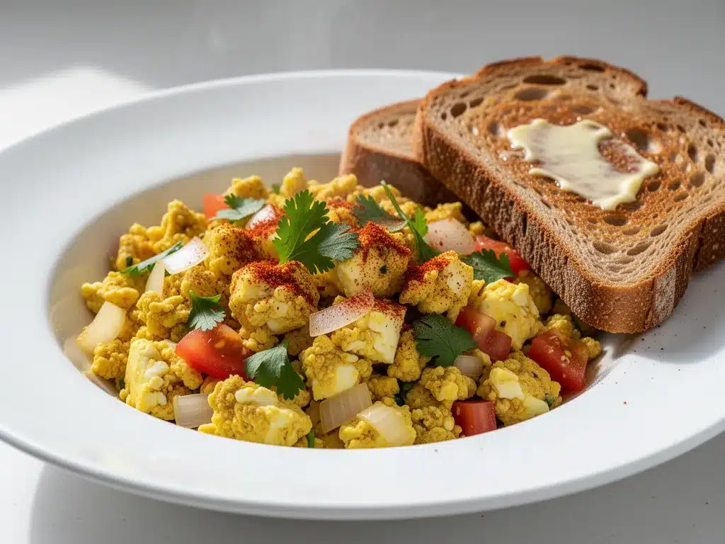 Indian Masala Egg Bhurji: 5-Min Spicy Breakfast Toast 4 Indian Masala Egg Bhurji preparation steps