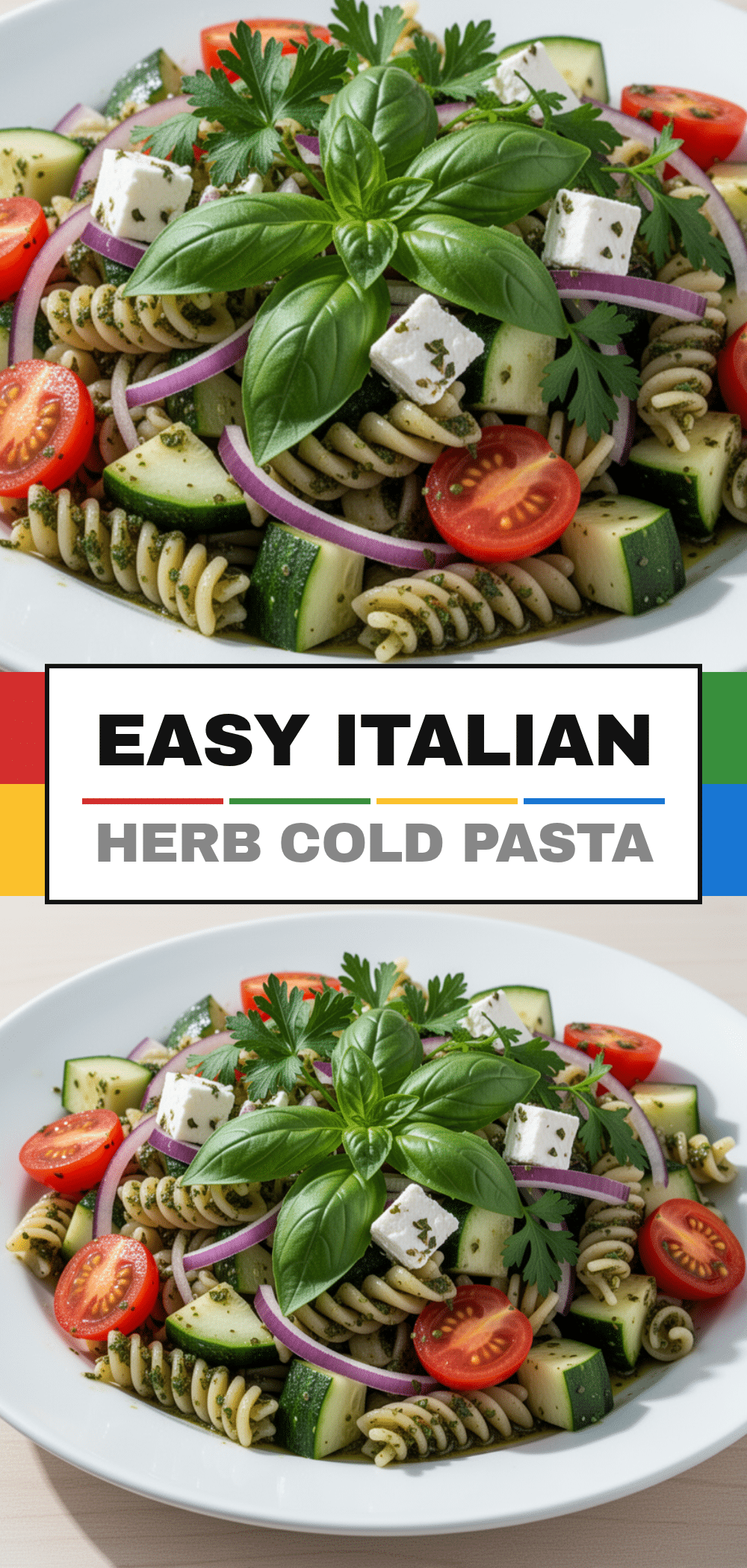 Labor Day Cold Pasta Salad: Easy Italian Herb Vinaigrette 5 Labor Day Cold Pasta Salad recipe