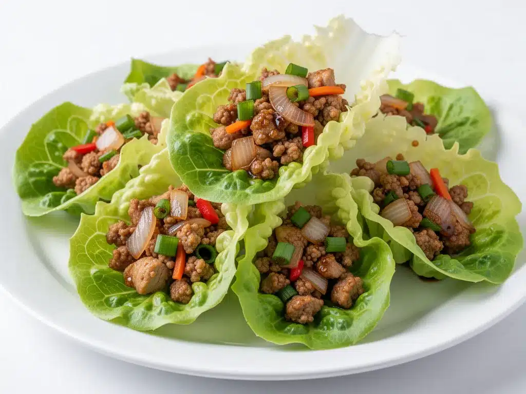 Low Carb Turkey Lettuce Wraps: 5 High Protein Lunch 4 low carb turkey lettuce wraps preparation steps