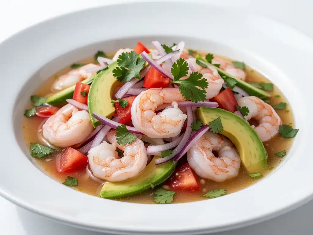 Mexican Shrimp Ceviche: Easy No-Cook Appetizer 4 Mexican shrimp ceviche preparation steps
