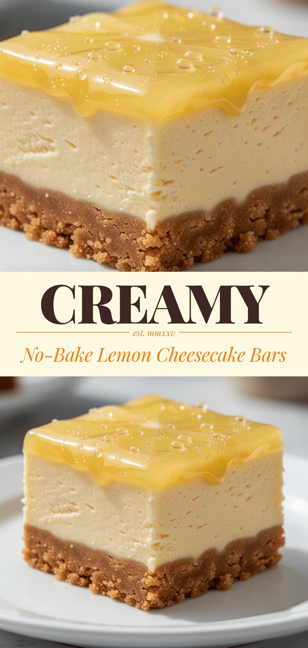 No-Bake Lemon Cheesecake Bars: 5-Ingredient Summer Dessert 5 no-bake lemon cheesecake bars recipe