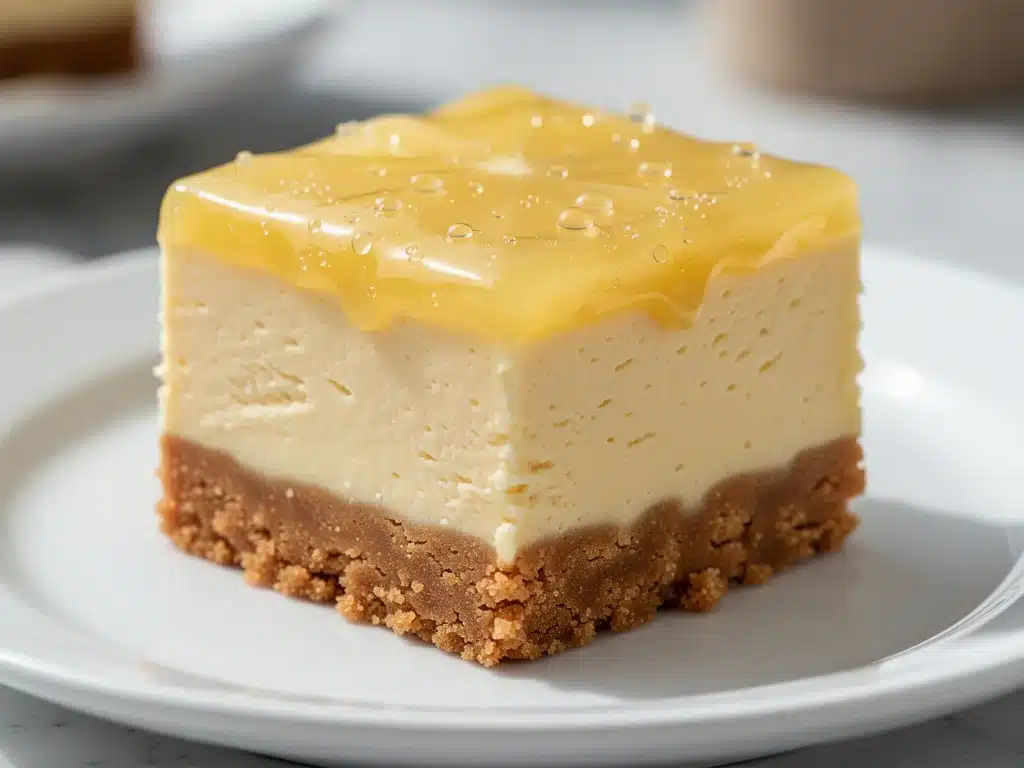 Home 5 no-bake lemon cheesecake bars - featured image