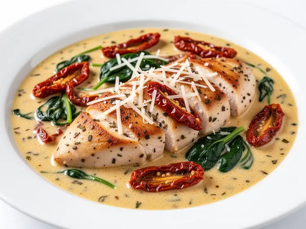 One-Pan Creamy Tuscan Chicken - featured image
