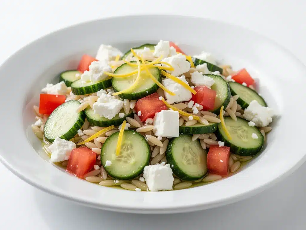 Orzo Pasta Salad: Easy 15-Minute Summer Lunch 4 orzo pasta salad preparation steps