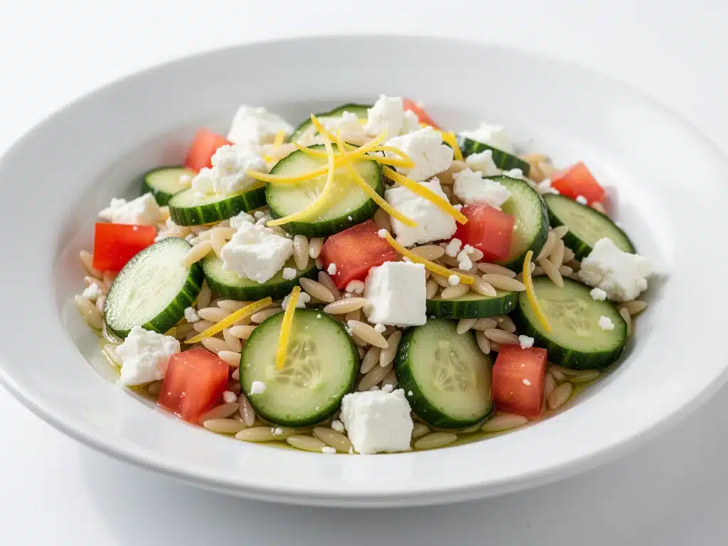 orzo pasta salad - featured image