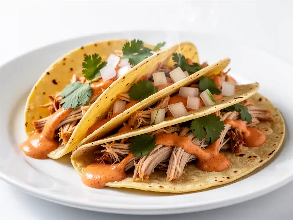 Shredded Rotisserie Chicken Tacos: 15 Min Dinner 4 shredded rotisserie chicken tacos preparation steps