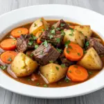 slow cooker beef stew - featured image