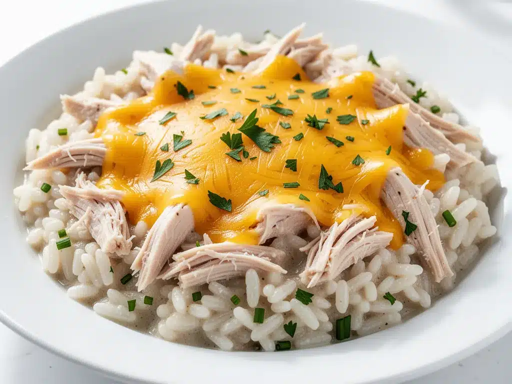 Slow Cooker Chicken and Rice Casserole: Easy Dinner 4 slow cooker chicken and rice casserole preparation steps