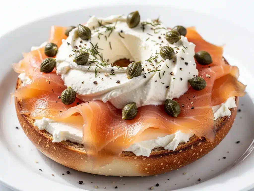 Smoked Salmon Bagel Recipe: 5-Min Quick Brunch 4 smoked salmon bagel recipe preparation steps