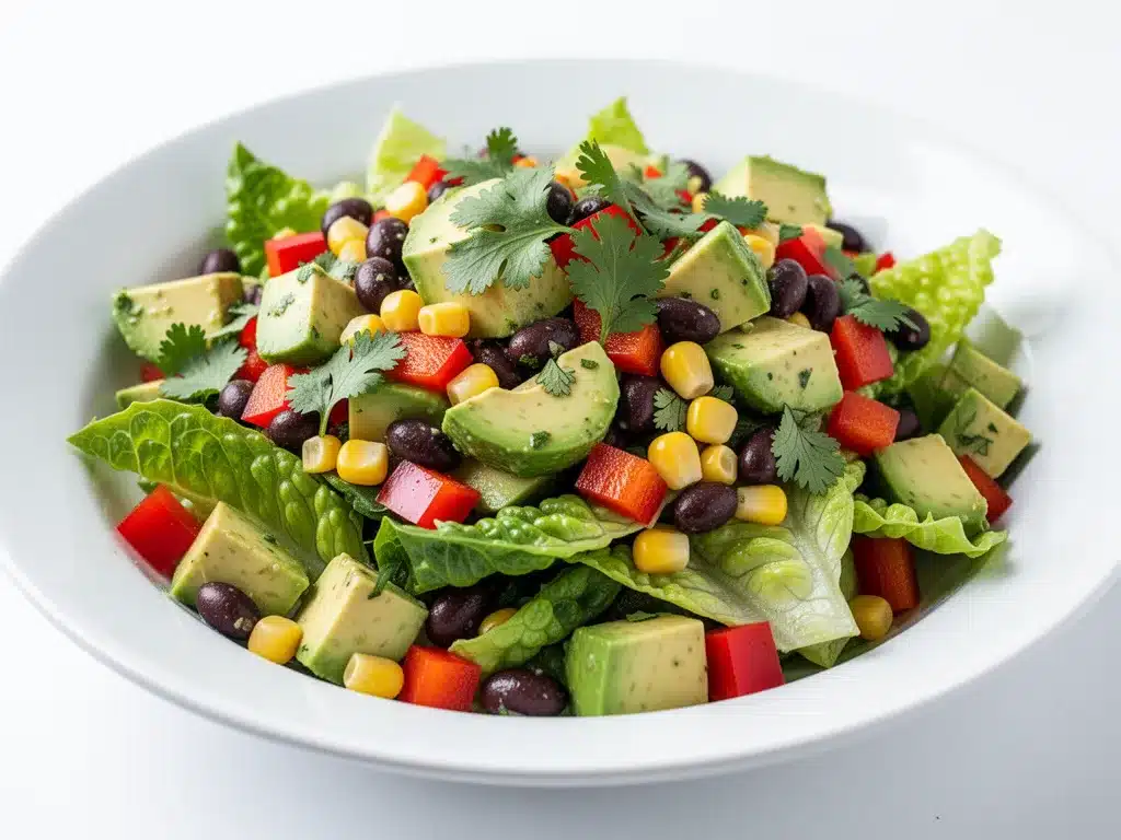 Southwest Chopped Salad: 5-Ingredient Fresh Healthy Lunch 4 Southwest Chopped Salad preparation steps