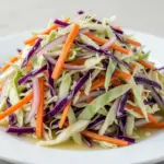 tangy vinegar coleslaw - featured image
