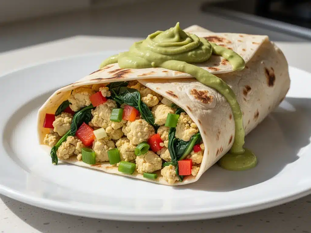 Vegan Tofu Scramble Breakfast Burritos: Best Plant-Based Recipe 4 vegan tofu scramble breakfast burritos preparation steps