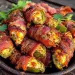 Air Fryer Bacon Jalapeno Poppers - featured image